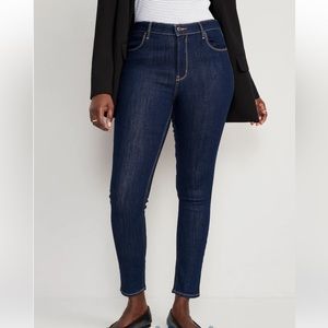 Old Navy high-rise super skinny women 10 blue jeans